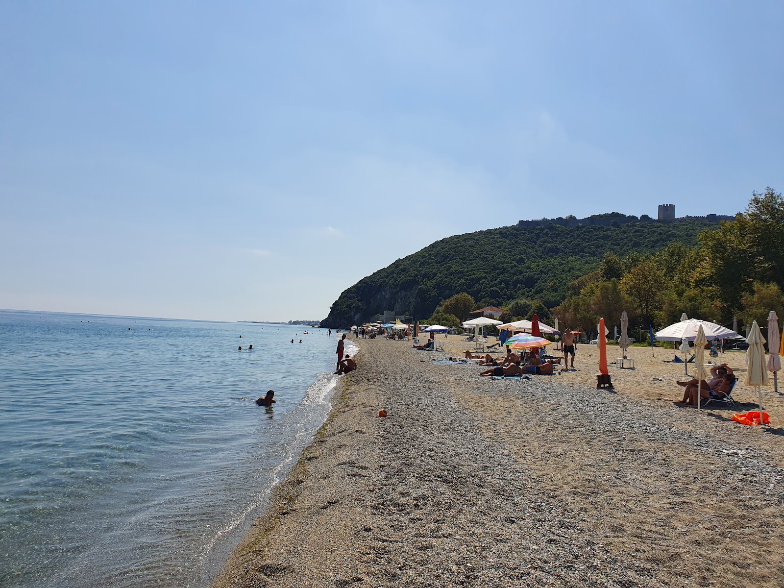 Foto van Panteleimon beach gelegen in een natuurlijk gebied
