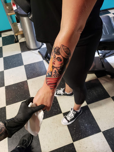 Explore pattern tattoo ideas, creative tattoo ideas in Eureka Springs, available at Abyss Tattoo