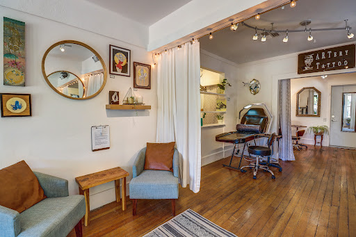 Explore surf tattoo ideas, creative tattoo ideas in Cottonwood, available at ARTery Tattoo