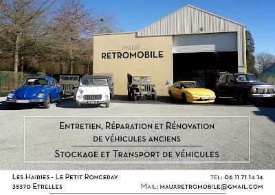 MAUX'RETROMOBILE à Étrelles