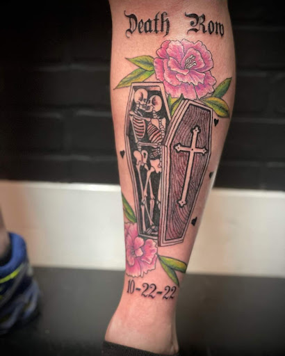 Explore frozen tattoo ideas, creative tattoo ideas in Owensboro, available at Shaka Tattoo owensboro ky