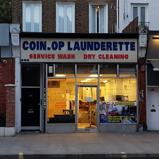 Coin Op launderette and dry cleaning