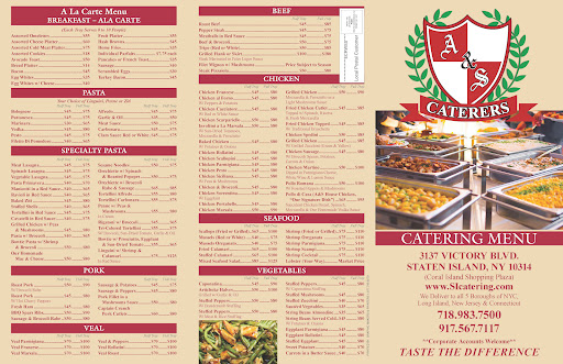 Caterer «A & S Caterers & Luncheonette», reviews and photos, 3137 Victory Blvd, Staten Island, NY 10314, USA