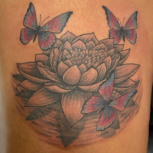 Explore collar bone tattoo ideas for women, creative tattoo ideas in Raleigh, available at Raleigh Tattoo Company