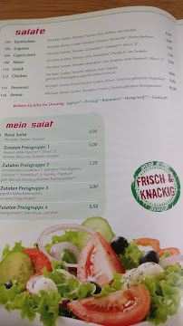 Carte du Pizza arena à Cologne