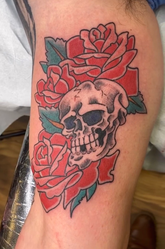 Explore power tattoo ideas, creative tattoo ideas in Baltimore, available at Rippd Canvas Tattoo Shop Artists Social Club