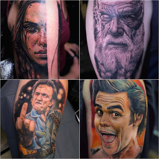 Explore matching cousin tattoo ideas, creative tattoo ideas in Clovis, available at High Sierra Tattoo Co.