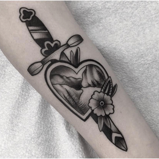 Explore pet tattoo ideas dog, creative tattoo ideas in San Francisco, available at Two Cranes Tattoo