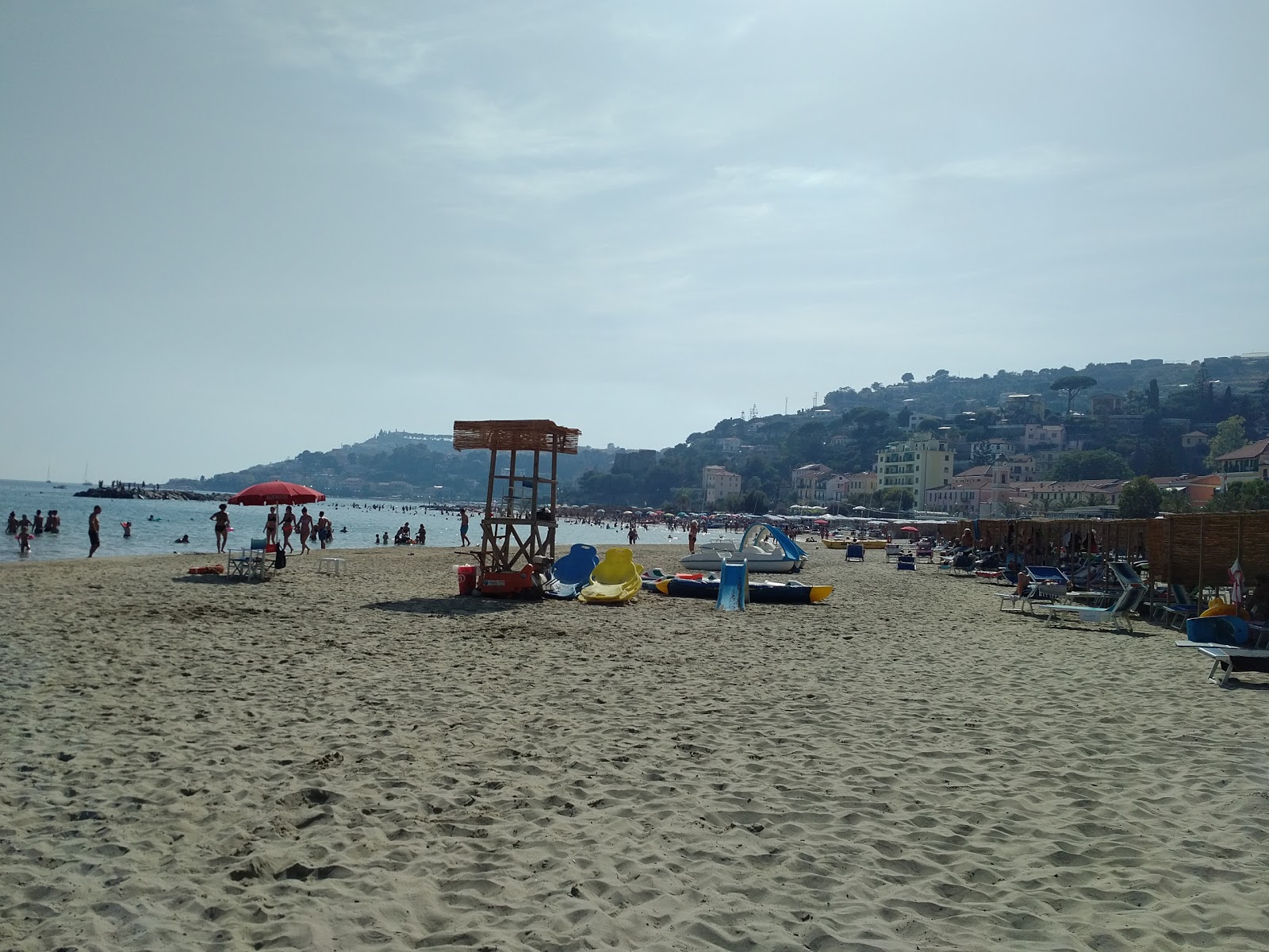 Zdjęcie Spiaggia di Arma di Taggia - dobre miejsce przyjazne zwierzętom domowym na wakacje