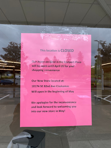 Fabric Store «Jo-Ann Fabrics and Crafts», reviews and photos, 10898 SE Oak St, Milwaukie, OR 97222, USA