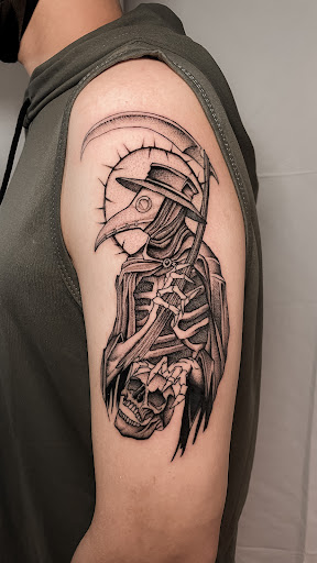 Explore this too shall pass tattoo ideas, creative tattoo ideas in New York, available at In Due Time Tattoo