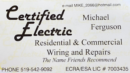 Certified electric
