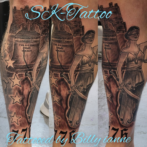 Explore tattoo ideas with flowers and names, creative tattoo ideas in Meridian, available at SK-Tattoo1