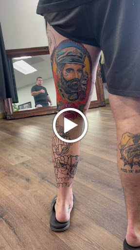 Explore lower leg tattoo ideas, creative tattoo ideas in San Diego, available at High Class Tattoo SD