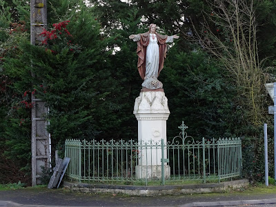 Statue du Sacré-Coeur de Jésus, Mouzeil à Mouzeil