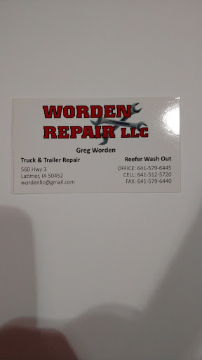 Worden Repair LLC in Latimer, Iowa