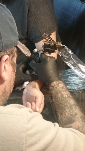 Explore cover up arm tattoo ideas, creative tattoo ideas in York, available at Marked 4 Life Tattoos