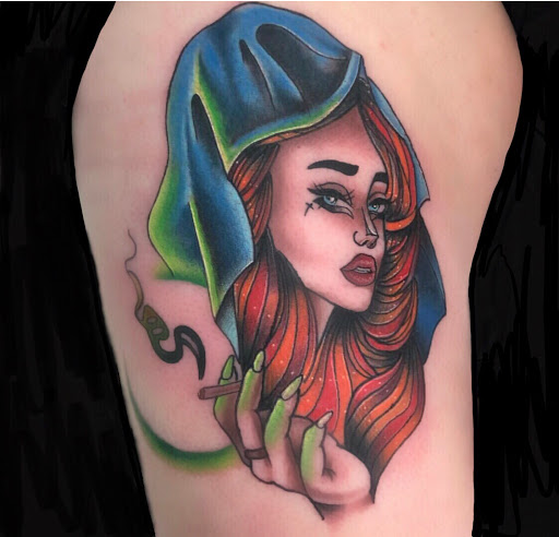 Explore mickey and minnie tattoo ideas, creative tattoo ideas in Buford, available at Wild Tribe Tattoos and Piercings