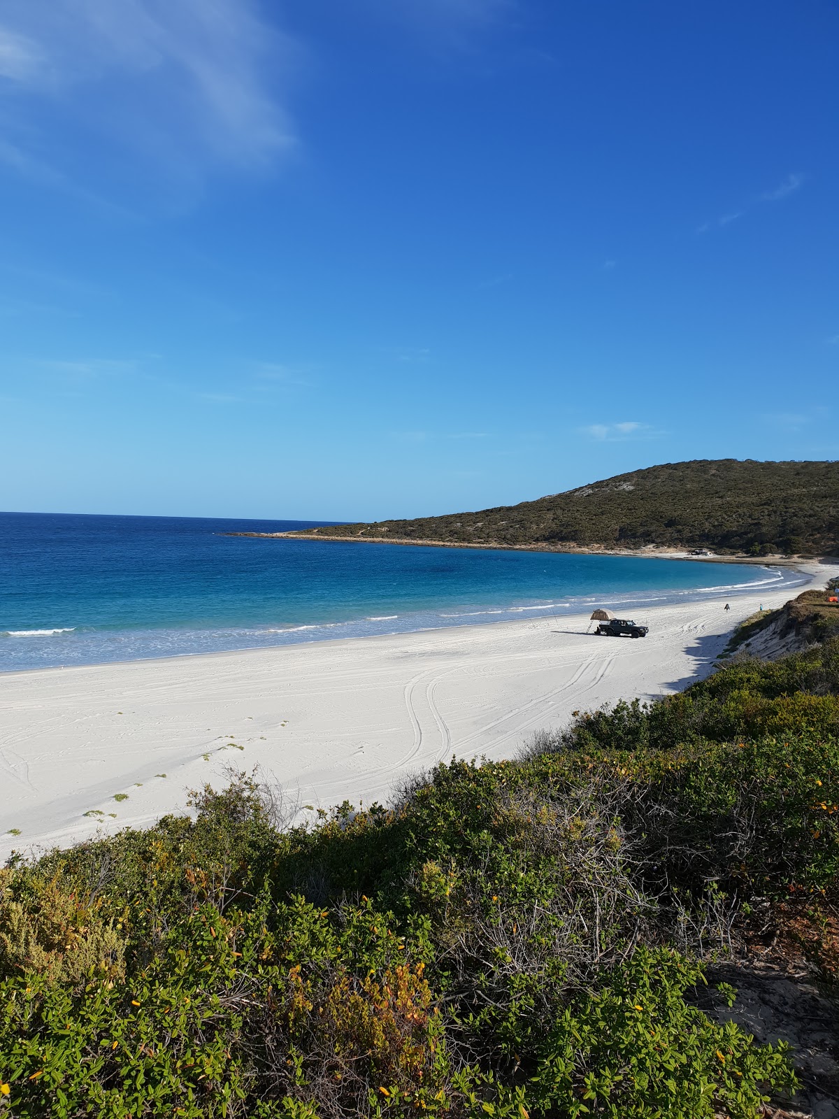 Foto von Pallinup Beach mit lange, gerade küste