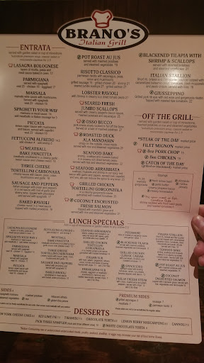 Italian Restaurant «Branos Italian Grill», reviews and photos, 3680 N Atlantic Ave, Cocoa Beach, FL 32931, USA