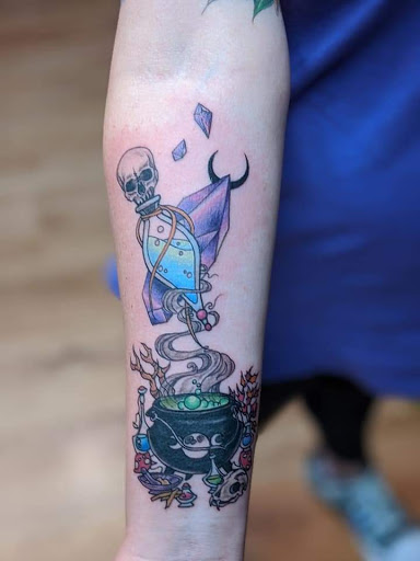 Explore simple cartoon tattoo ideas, creative tattoo ideas in Brandon, available at Soul Reflections