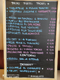 Menu / carte de Bar Vigo di Zanin Lara à Manzano