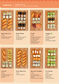 Restaurant de sushis Bento Sushi & Thai | Restaurant japonais et thailandais à Bayonne à Bayonne (la carte)