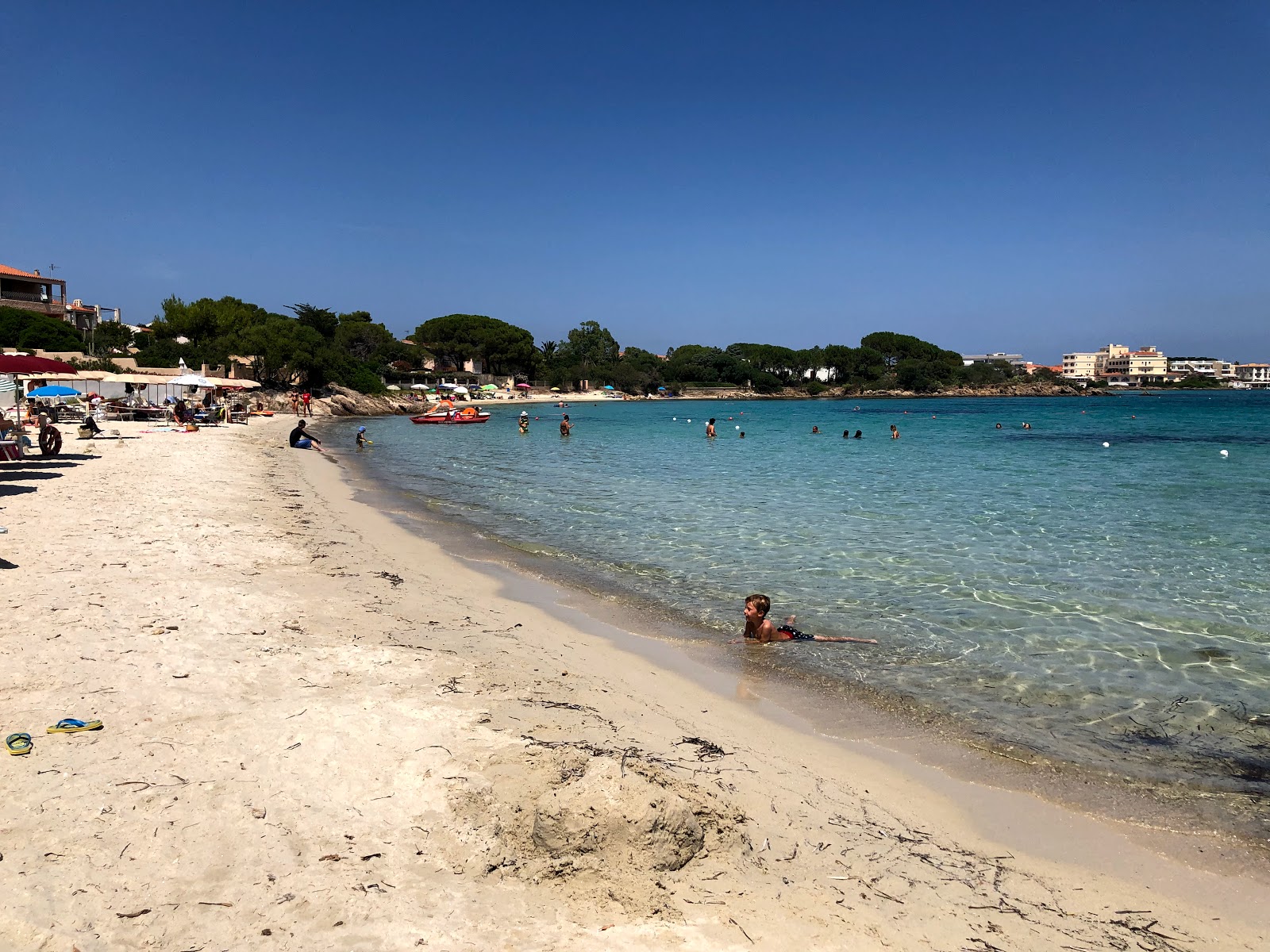 Foto von Quinta Spiaggia mit feiner beiger sand Oberfläche