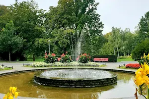 Springbrunnen im Stadtpark Steglitz image