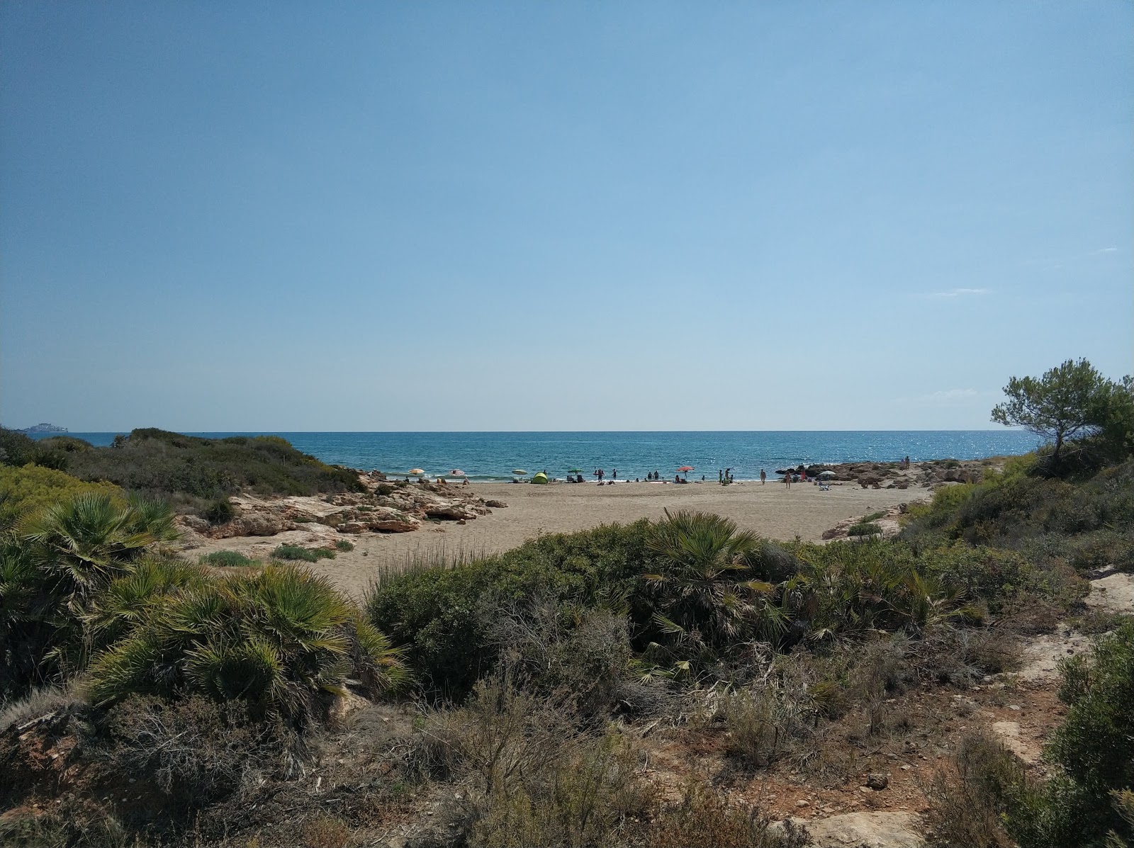 Foto di Platja del Russo con baia piccola