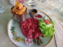 Steak tartare du Restaurant français restaurant Le Pic Vert à Doucier - n°1