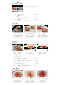 Mi Sa Sushi - Thiene à Thiene carte