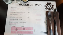 Monsieur Wok à Coquelles menu