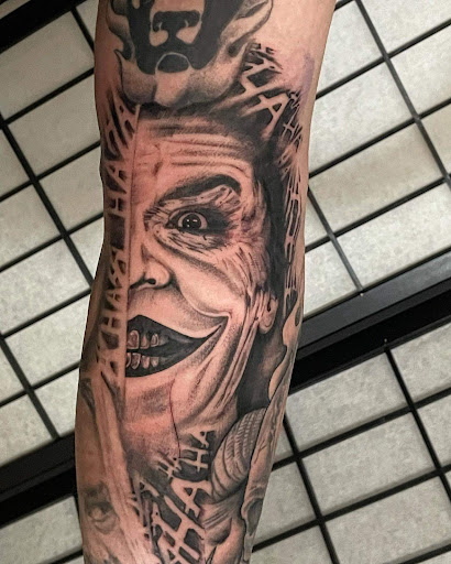 Explore mens back tattoos ideas, creative tattoo ideas in Craftsbury, available at Kingdom Ink