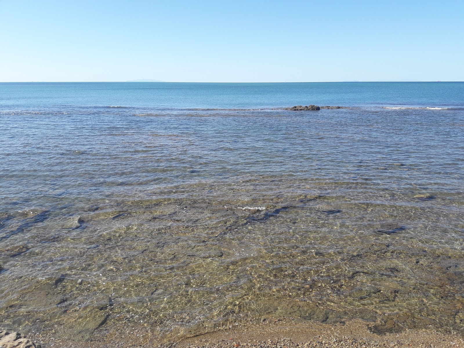 Foto van Spiaggia del sale met blauw water oppervlakte