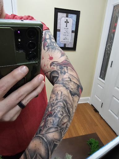 Explore appalachian tattoo ideas, creative tattoo ideas in Stanton, available at Eclectic Art & Tattoo