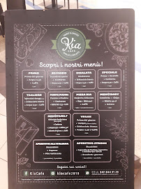 Kia Cafe/Ristro' à Triggiano carte
