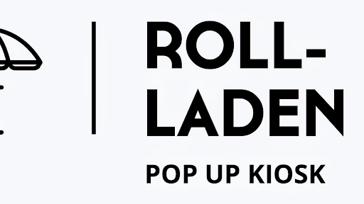 Roll-Laden pop up Kiosk