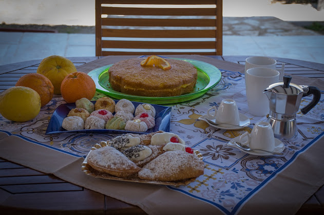 Plats et boissons Villa Scialari Country House con Piscina Privata 91014 Castellammare del Golfo