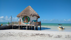Fotografie cu Playa Holbox și așezarea