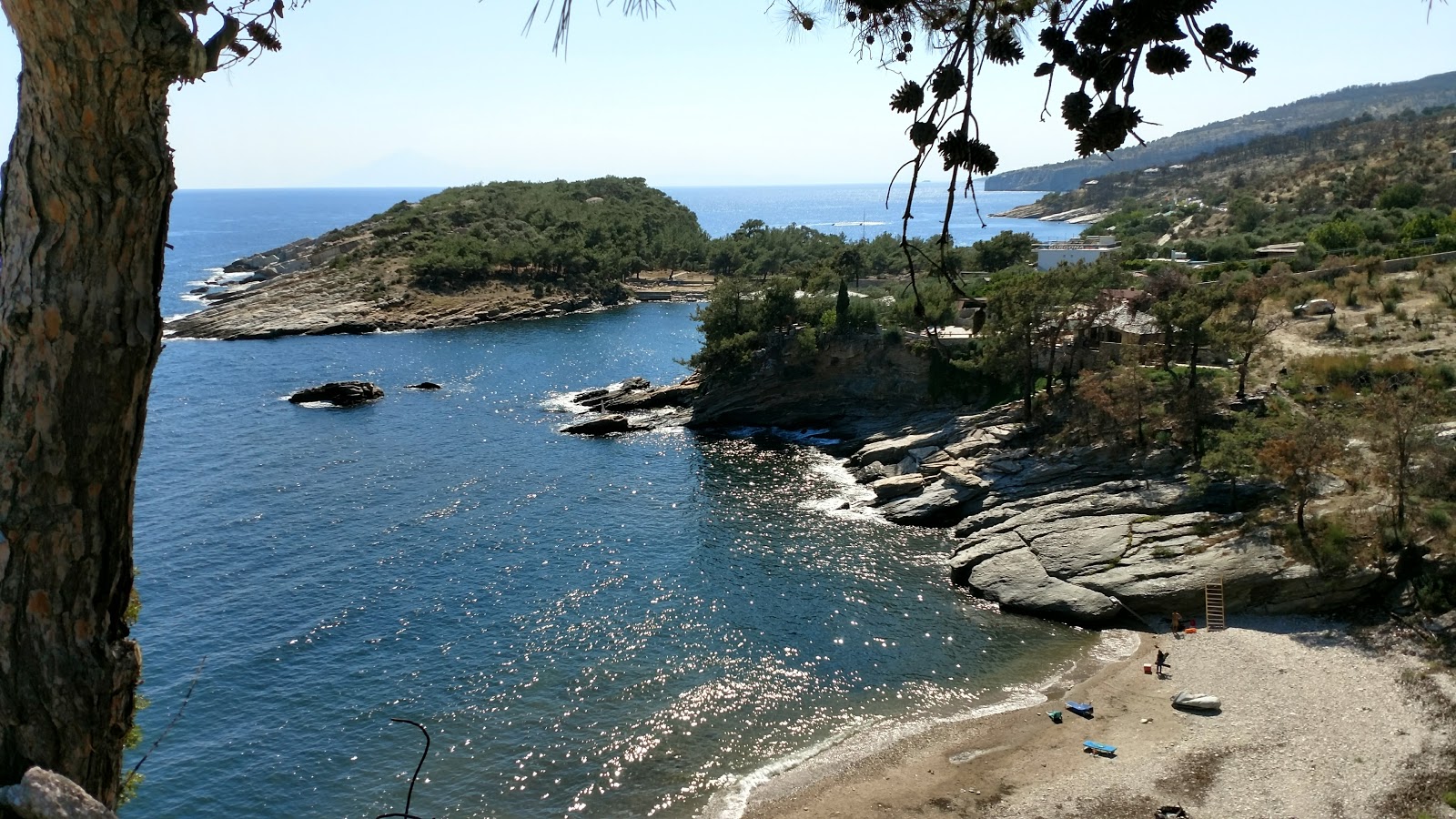 Aliki beach II'in fotoğrafı çok temiz temizlik seviyesi ile