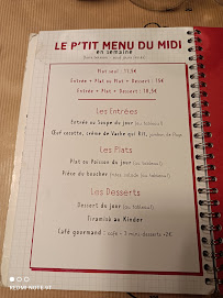 Restaurant français Les Fils À Maman Orléans à Orléans (le menu)