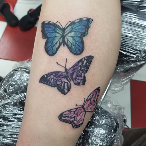 Explore karate tattoo ideas, creative tattoo ideas in Vinton, available at Cherry Bomb Tattoo and piercing