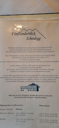 Fünfländerblick Scheidegg à Scheidegg carte