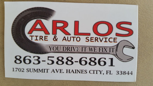 Used Tire Shop «Carlos Tire Shop», reviews and photos, 1702 Summit Ave, Haines City, FL 33844, USA