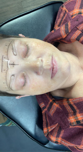 Explore cosmos flower tattoo ideas, creative tattoo ideas in Mount Airy, available at Stainless Studios