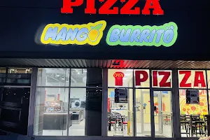 Mango Burrito and Pizza image
