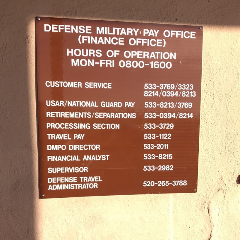 Military pay office (Finance)