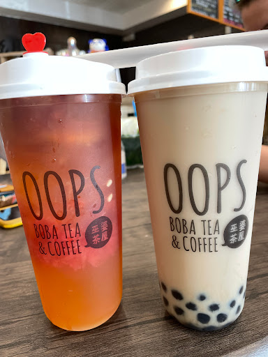 Watermelon peach green and earl grey milk tea