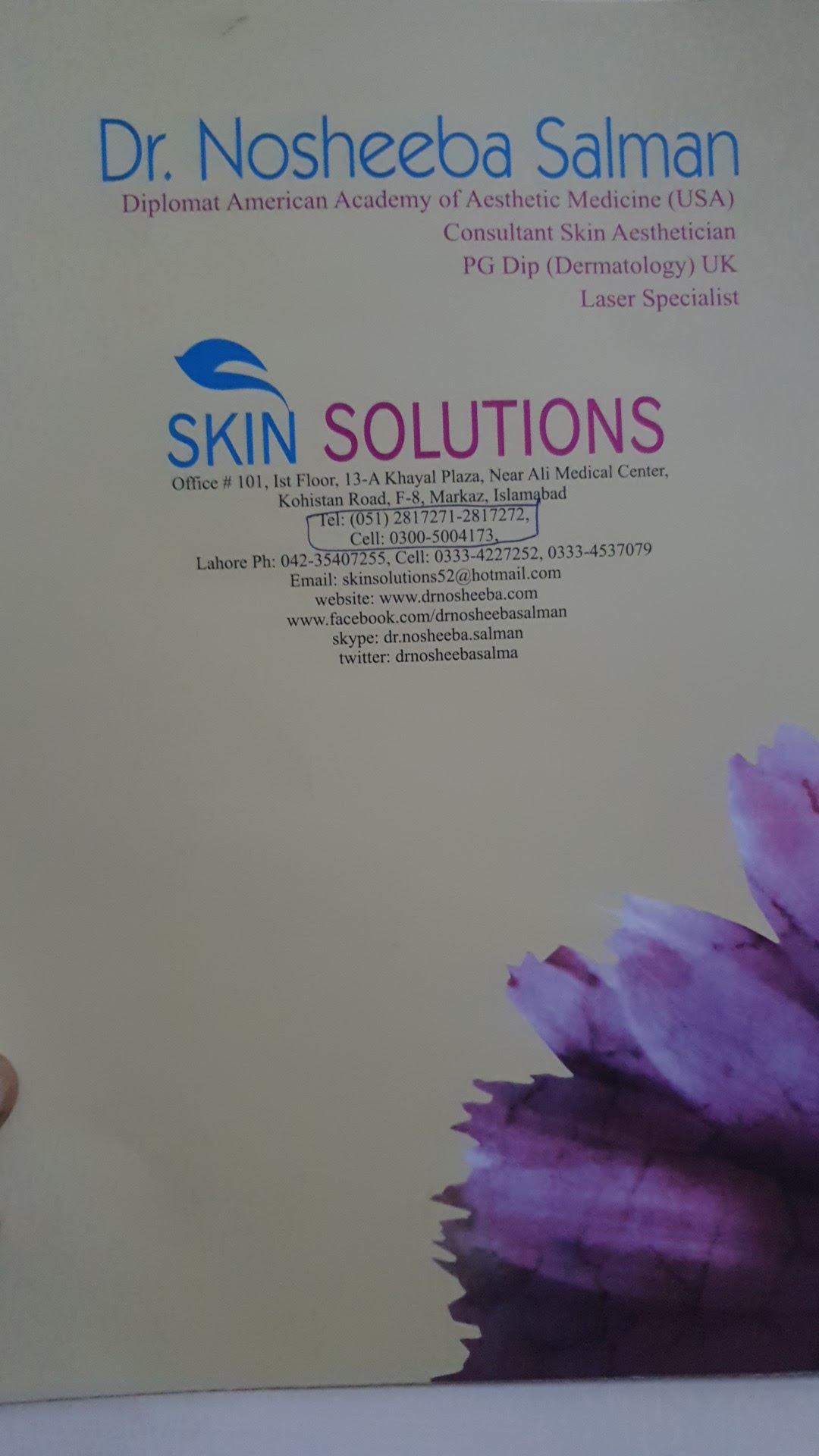 Skin solutions